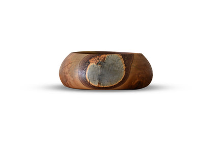 Handmade Birch Epoxy Bowl - Grey Design by Timberflow